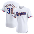 Custom #31 White 2024 TEX Baseball Shirt Top