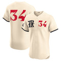 Custom #34 Cream City Connect TEX Baseball Shirt Top