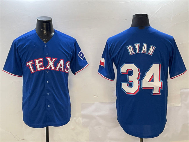 Custom #34 TEX Baseball Shirt Top