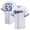 Custom #53 White 2023 TEX Baseball Shirt Top
