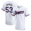 Custom #53 White 2024 TEX Baseball Shirt Top