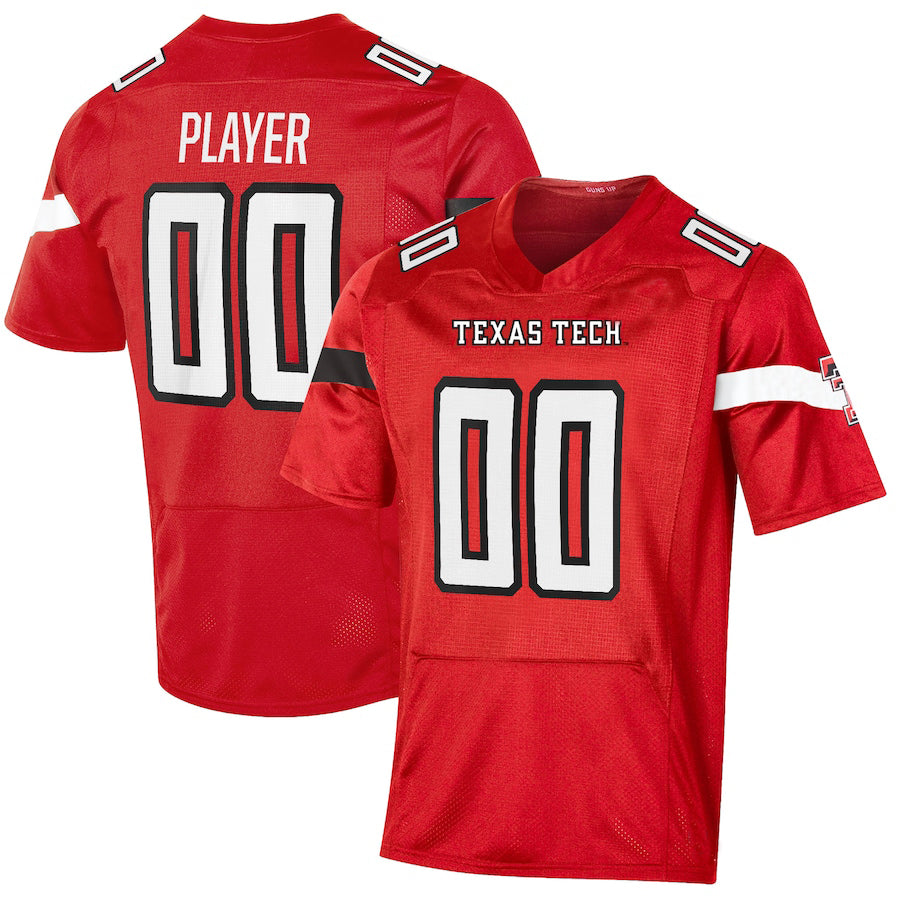 Custom Red LV Football Shirt Top