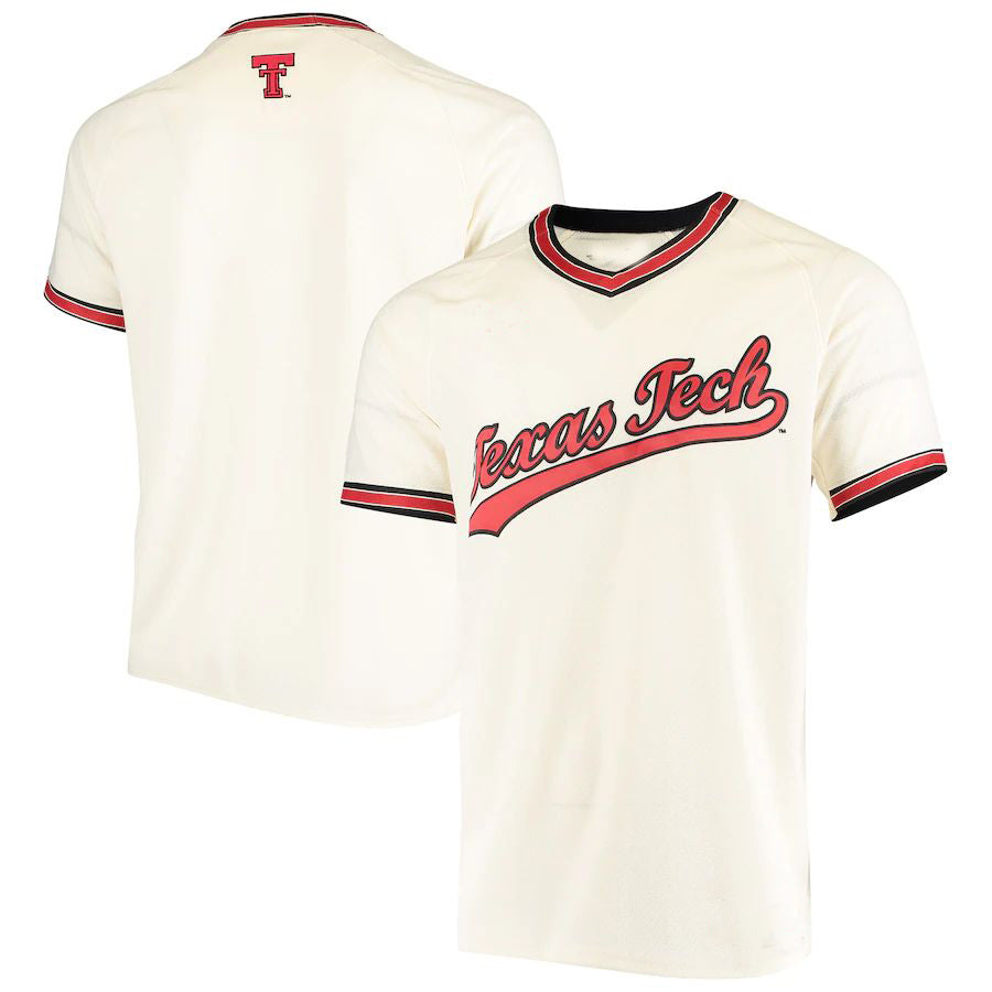 Custom Red Throwback Baseball Shirt Top