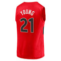 Custom #21 Red TOR Basketball Shirt Top