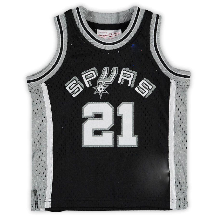Custom #21 Black SAS Basketball Shirt Top