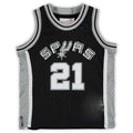 Custom #21 Black SAS Basketball Shirt Top