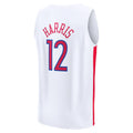 Custom #12 White 2022 PHI Basketball Shirt Top