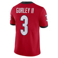 Custom #3 Red College Shirt Top