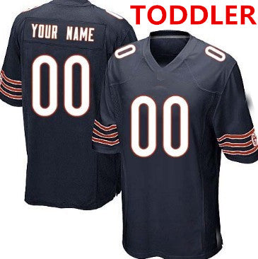 Custom Blue CHI Football Shirt Top