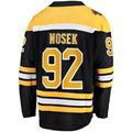 Custom #92 Black BOS Hockey Shirt Top