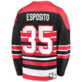 Custom #35 Red CHI Hockey Shirt Top