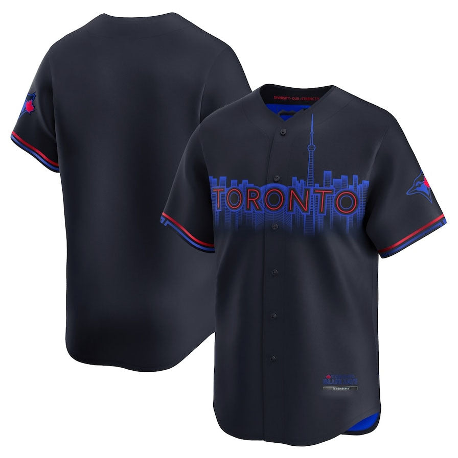 Custom Blue 2024 City Connect TOR Baseball Shirt Top