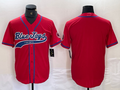 Custom Red TOR Baseball Shirt Top