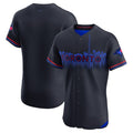 Custom Blue City Connect TOR Baseball Shirt Top