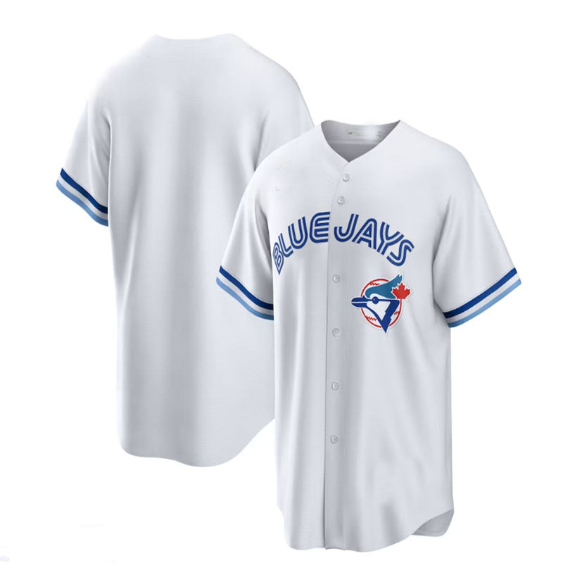 Custom White TOR Baseball Shirt Top