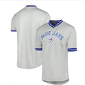 Custom Blue TOR Baseball Shirt Top