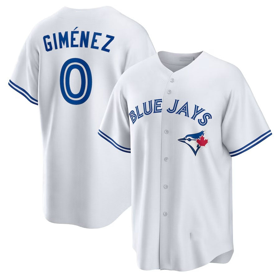 Custom #0 White TOR Baseball Shirt Top
