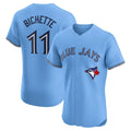 Custom #11 Powder Blue TOR Baseball Shirt Top