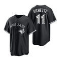 Custom #11 Black TOR Baseball Shirt Top