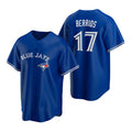 Custom #17 Blue TOR Baseball Shirt Top