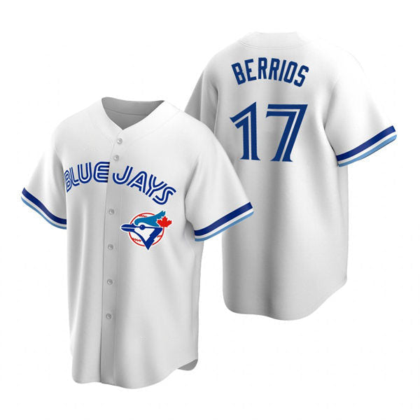 Custom #17 White TOR Baseball Shirt Top