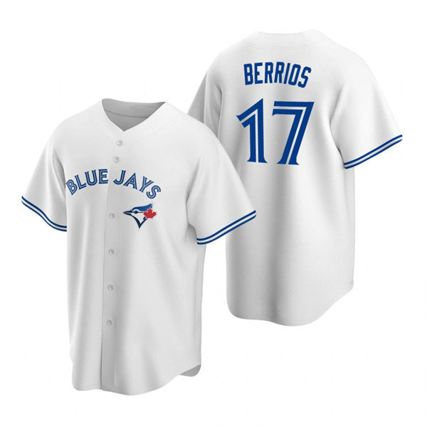 Custom #17 White TOR Baseball Shirt Top