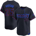 Custom #25 Blue City Connect TOR Baseball Shirt Top