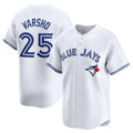 Custom #25 White TOR Baseball Shirt Top
