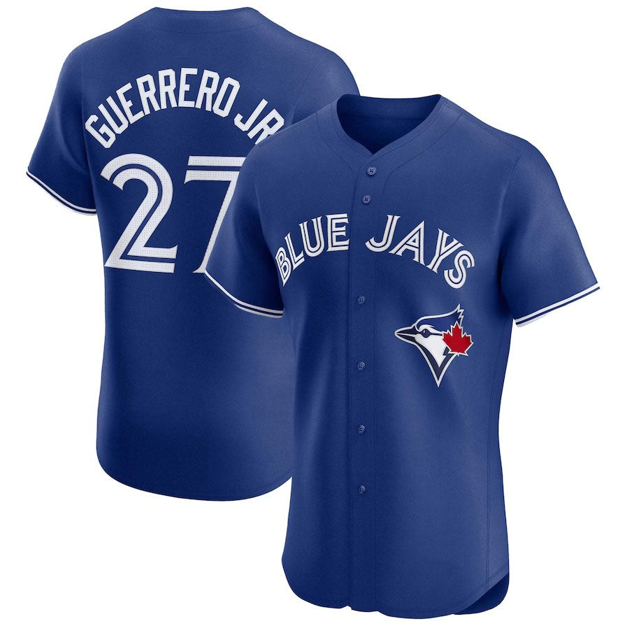 Custom #27 Blue TOR Baseball Shirt Top