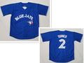 Custom #2 Blue TOR Baseball Shirt Top