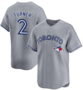 Custom #2 Blue TOR Baseball Shirt Top