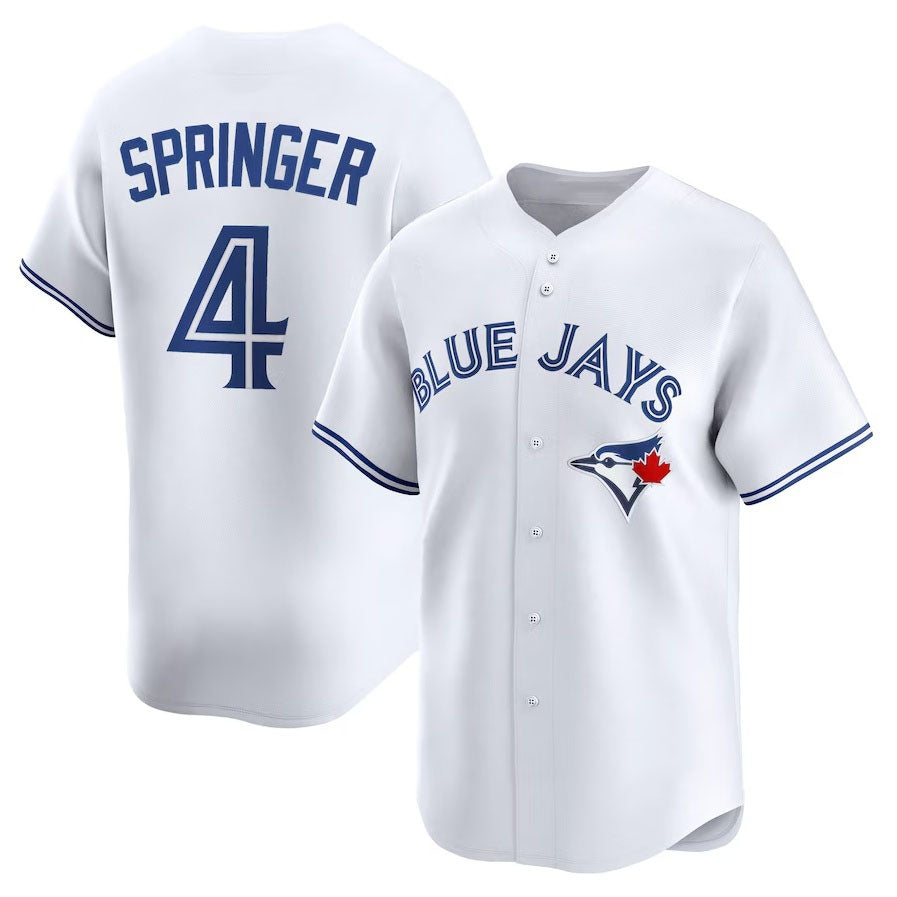 Custom #4 White TOR Baseball Shirt Top