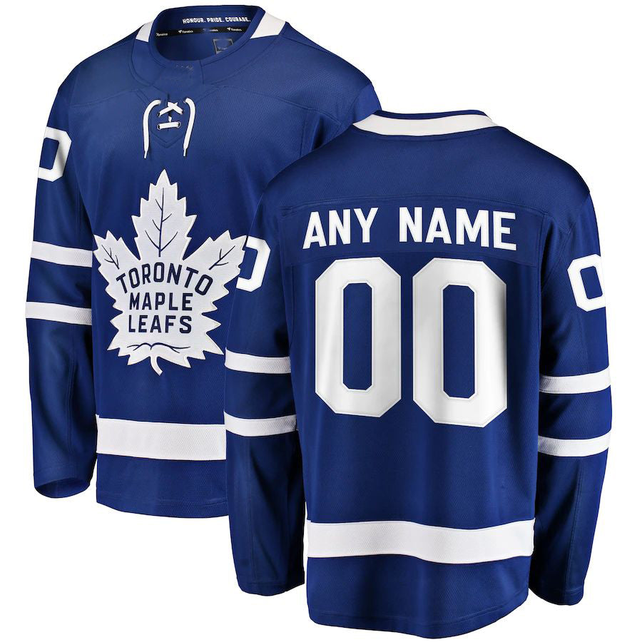 Custom Blue TOR Hockey Shirt Top