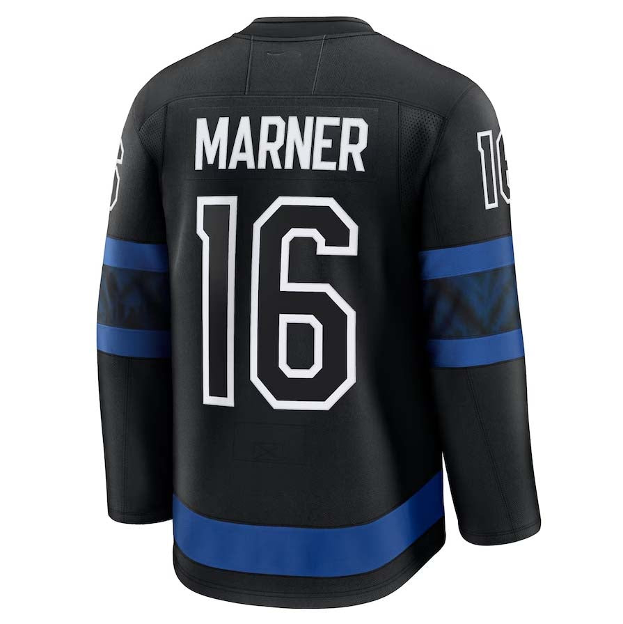 Custom #16 Black TOR Hockey Shirt Top