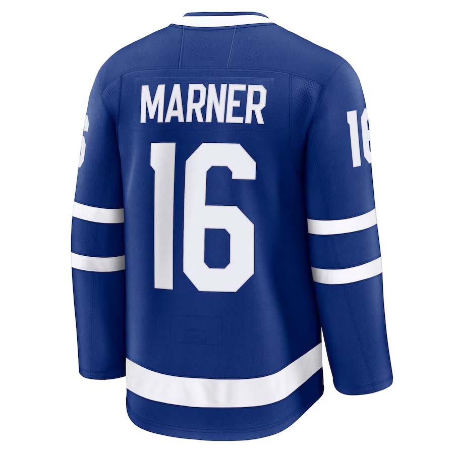 Custom #16 Blue TOR Hockey Shirt Top