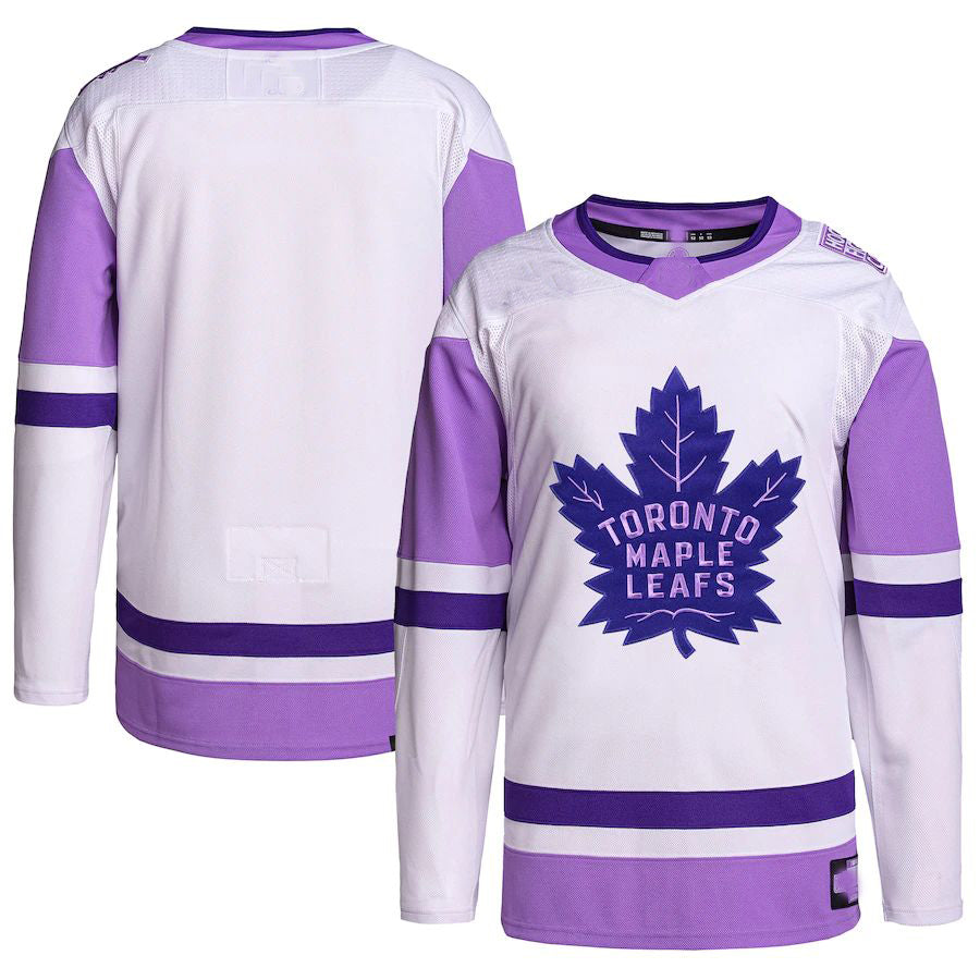 Custom White TOR Hockey Shirt Top