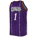 Custom #1 Purple 1998 TOR Basketball Shirt Top