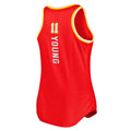 Custom #11 Red 2020 Basketball Shirt Top
