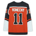 Custom #11 Orange 2020 Retro PHI Hockey Shirt Top