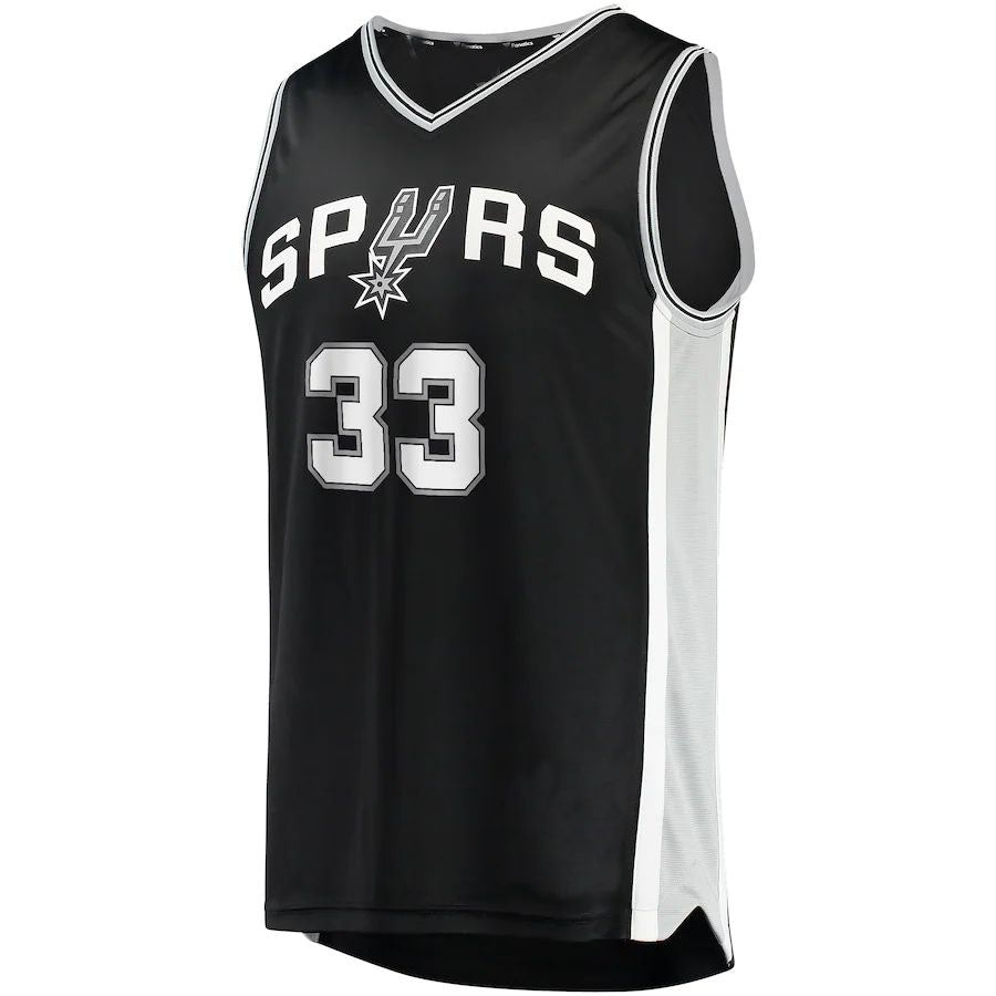 Custom #33 Black 2021 SAS Basketball Shirt Top