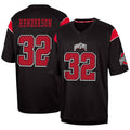 Custom #32 Black Football Shirt Top