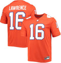 Custom #16 Orange 2021 College Shirt Top