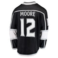 Custom #12 Black LAK Hockey Shirt Top