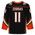 Custom #11 Black Hockey Shirt Top