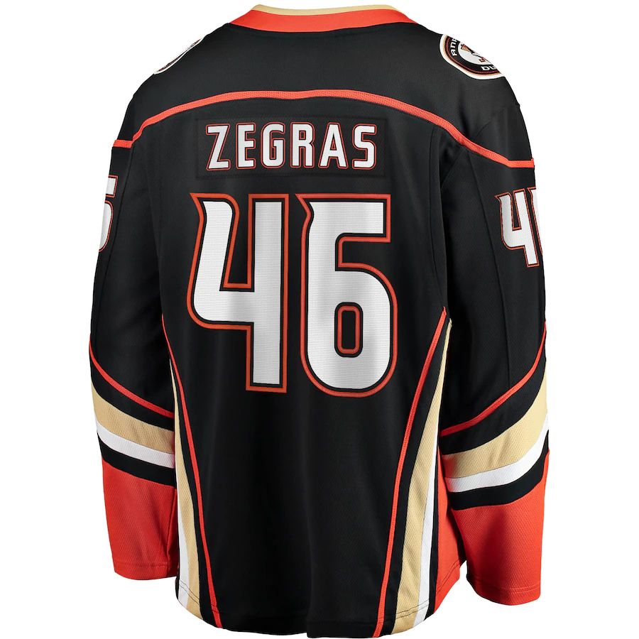 Custom #46 Black Hockey Shirt Top