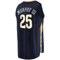 Custom #25 Navy 2021 NOP Basketball Shirt Top