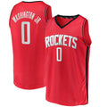 Custom #0 Red 2022 HOU Basketball Shirt Top