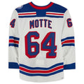 Custom #64 White Hockey Shirt Top
