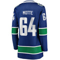 Custom #64 Blue VAN Hockey Shirt Top