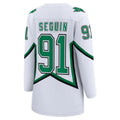 Custom #91 White 2020 DAL Hockey Shirt Top